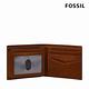 FOSSIL Everett 真皮拼色翻轉證件格短夾-棕色 ML4397210 product thumbnail 3