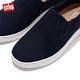 【FitFlop】RALLY SUEDE SLIP-ON SNEAKERS 易穿脫時尚休閒鞋-女(午夜藍) product thumbnail 5