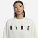 NIKE AS W NSW COZY FLC OS CRW 女長袖上衣-白-FV4012133 product thumbnail 3