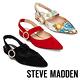 STEVE MADDEN-STORMY 尖頭珍珠圓扣低跟涼鞋-黑色 product thumbnail 6