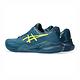 Asics GEL-Challenger 14 CLAY [1041A449-400] 男 網球鞋 紅土用 耐磨 藍綠 product thumbnail 3