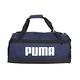 PUMA CHALLENGER運動中袋-側背包 裝備袋 手提包 肩背包 07953102 丈青白黑 product thumbnail 2