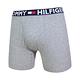 Tommy Hilfiger Bold Cotton Boxer Brief 男內褲 棉質彈性舒適 平口褲/四角褲/Tommy內褲-灰、黑 二入組 product thumbnail 3