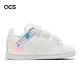 adidas 休閒童鞋 Stan Smith CF 白 藍 學步鞋 幼童 炫彩 雷射 魔鬼氈 三葉草 愛迪達 H05851 product thumbnail 3