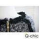 Q-chic 混色毛織抽鬚滾邊洋裝 (黑灰色) product thumbnail 9