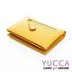 YUCCA - 牛皮俏麗多彩名片夾(迷你皮夾)-黃色- 02200010009 product thumbnail 4