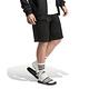 adidas 短褲 Essential Shorts 男款 黑 白 純棉 中腰 抽繩 棉褲 愛迪達 IC9401 product thumbnail 4