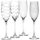 《CreativeTops》Mikasa紋飾香檳杯4入(250ml) | 調酒杯 雞尾酒杯 product thumbnail 3