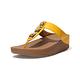 【FitFlop】FINO CRYSTAL LOCK TOE-POST SANDALS 寶石裝飾夾腳涼鞋-女(夕陽黃) product thumbnail 2