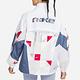 NIKE AS W NSW WR JKT SSNL GCEL 女休閒外套-白藍紅-FQ0369030 product thumbnail 2