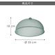 《KELA》金屬圓桌罩(莫藍迪綠35cm) | 菜傘 防蠅罩 防塵罩 蓋菜罩 product thumbnail 4
