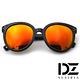 DZ 排錐菱飾三釘 抗UV 偏光 太陽眼鏡墨鏡(金虹膜) product thumbnail 3