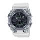 CASIO卡西歐 G-SHOCK 炫彩音浪 冰酷白 半透明 工業風格 雙顯系列 GA-900SKL-7A_49.5mm product thumbnail 3