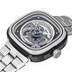 SEVENFRIDAY PS1/01M 工業風透視自動上鍊機械錶 送禮推薦-47X47.6mm product thumbnail 5