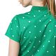 【Lynx Golf】女款吸濕排汗滿版星星印花織帶設計短袖POLO衫-綠色 product thumbnail 7