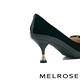 高跟鞋 MELROSE 獨特個性綁帶全真皮尖頭高跟鞋－黑 product thumbnail 4