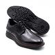 W&M 氣墊感舒適輕量 休閒款綁帶男皮鞋-黑 product thumbnail 2