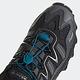 Adidas Hyperturf [FZ6579] 男 休閒鞋 運動 訓練 戶外風格 繫繩 緩震 反光 三葉草 黑 藍 product thumbnail 7