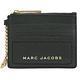 MARC JACOBS 金屬LOGO 6卡鑰匙釦環零錢包(墨綠) product thumbnail 2