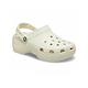 Crocs Classic Platform Clog W 女 奶茶 洞洞鞋 厚底 卡駱馳 涼拖鞋 2075212Y2 product thumbnail 3