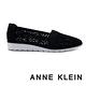 ANNE KLEIN-SANDERS 縷空透氣厚底低跟休閒懶人鞋-黑色 product thumbnail 3