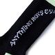 X-girl LETTERS RIB SOCKS運動長襪-黑 product thumbnail 4