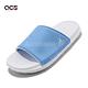 Nike 拖鞋 Jordan Play Slide GS 大童鞋 女鞋 白 水藍 喬丹 泡棉 舒適 DN3596-401 product thumbnail 7