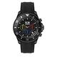 Ice Watch 三眼計時活力系列 黑錶面 40mm CH-黑色編織矽膠錶帶 product thumbnail 2