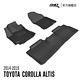3D 卡固立體汽車踏墊 TOYOTA Corolla Altis 2014~2019 product thumbnail 4