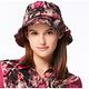 【Lynx Golf】女款潮流百搭系列歐洲進口布料造型遮陽時尚筒帽可調節式漁夫帽-桃紅色 product thumbnail 9
