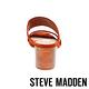 STEVE MADDEN-CATERINA真皮寬版二字帶涼跟鞋-絨咖 product thumbnail 4