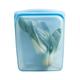 美國Stasher 彩虹系列白金矽膠密封袋-大長形藍(食物袋/保鮮袋/收納袋) product thumbnail 3