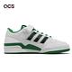 adidas 休閒鞋 Forum Low 白 綠 黑 男鞋 女鞋 復古 皮革 魔鬼氈 三葉草 愛迪達 HR1024 product thumbnail 3