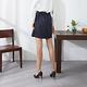 【MASTINA】職場款彈性修身-女短裙 素面 深藍 黃(二色/版型適中) product thumbnail 4