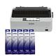 EPSON LQ-310 點矩陣印表機+5支原廠色帶(S015641) 送一年延保卡 product thumbnail 2