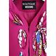 BOUTIQUE MOSCHINO 桃紅色印花絲巾滾邊設計外套 product thumbnail 4