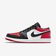 Nike Air Jordan 1 Low 低筒 男鞋 Bred Toe 喬丹 AJ1 黑頭 經典配色 黑 紅 553558612 product thumbnail 2