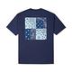 CONVERSE PAISLEY TEE 短袖上衣 男款 女款 變形蟲 腰果花 藍色 10023154-A03 product thumbnail 3