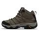 Merrell 戶外運動鞋 Moab 3 Smooth Mid GTX GORE-TEX 女鞋 石墨綠 登山鞋 防水 ML036440 product thumbnail 2