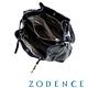 ZODENCE 義大利質鞣革系列水桶包 墨水藍 product thumbnail 5