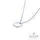 ALUXE 亞立詩 18K金 BabyRing鑽石項鍊 四爪鑲 BB0086 product thumbnail 3