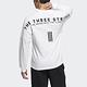 Adidas Word L/S Tee [IA9452] 男女 長袖上衣 運動 休閒 寬鬆 棉質 舒適 穿搭 愛迪達 白 product thumbnail 5