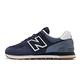 New Balance 休閒鞋 574 經典款 運動 男鞋 紐巴倫 舒適 簡約 麂皮 穿搭 藍 白 ML574GRED product thumbnail 3