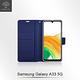 Metal-Slim Samsung Galaxy A33 5G 布紋撞色前扣磁吸TPU站立皮套 product thumbnail 4