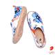 uin 西班牙原創設計 女鞋 帆布鞋 懶人鞋 藍色花影休閒鞋W1109372 product thumbnail 5