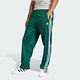 adidas 長褲 Adicolor Pants 男款 綠 白 可調褲頭 拉鍊口袋 三條線 三葉草 褲子 愛迪達 IM9476 product thumbnail 5