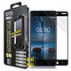 MONIA Nokia 8 滿版9H鋼化極度透光無痕玻璃膜(黑) product thumbnail 2