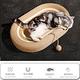 【South Life】大尺寸橢圓貓咪劍麻貓抓窩貓抓板 劍麻貓抓球 貓玩具 貓窩 貓睡床(無耳、雙耳 隨機出貨) product thumbnail 5