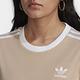 ADIDAS ADICOLOR  三葉草  女短袖上衣-奶茶-HL6688 product thumbnail 4