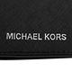 MICHAEL KORS 銀字防刮皮革附零錢袋短夾(素面黑) product thumbnail 8